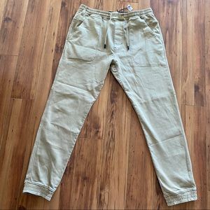 Men’s Khaki Colored Joggers